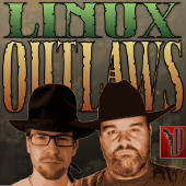 Linux Outlaws cover art CC-BY-SA 3.0